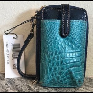 Madi Claire Genuine Leather Cell Wallet - NWT